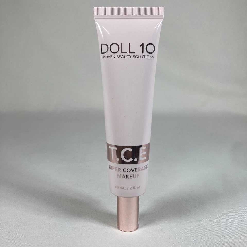 Doll 10 T.C.E Super Coverage Makeup MEDIUM 2 oz NIB Jumbo Size (No Box) - Image 2 of 4