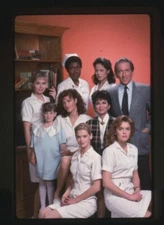 Nightingales Barry Newman Kristy Swanson Nurses Cast Original 35mm Transparency