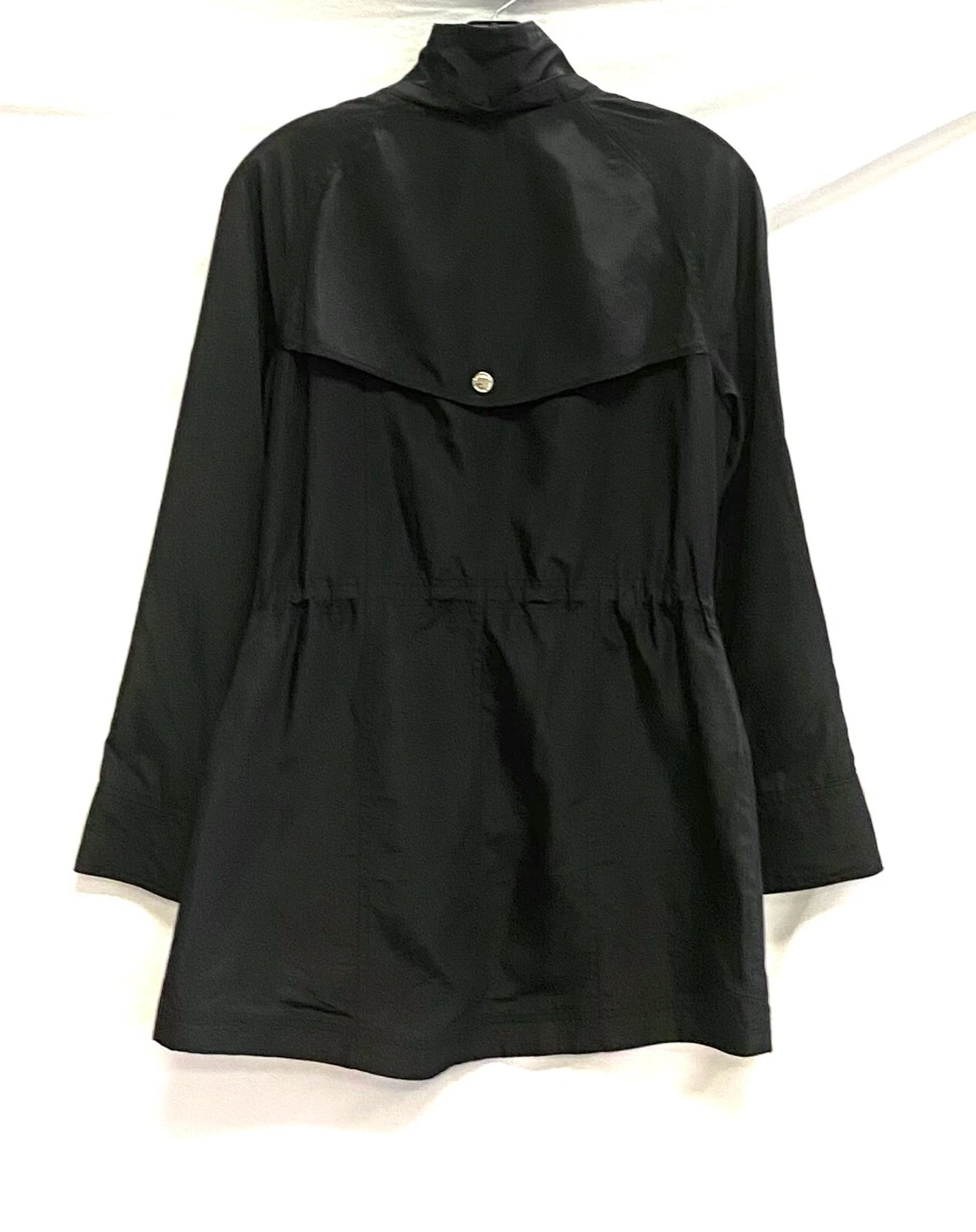 (Senza cappuccio) Giacca Anorak MICHAEL KORS nera Missy con coulisse in vita S = 4 6