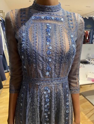 embroidered womens dress Buy Women's Cotton Embroidered Flared Long Dress Online in India