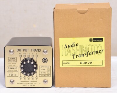 Hashimoto H-20-7U Output Transformer 20W Single 5/7Kohms