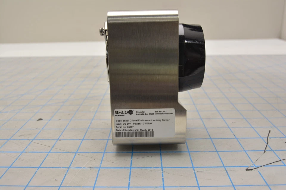 92-5822I-001 / KIT SOPLADOR W PUNTOS EMISORES TUNGS, INCL, A3L791-08-BLK-S / SIMCO Foto 4 de 4