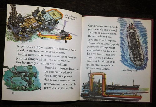 ANCIEN LIVRE . EDITIONS GAMMA . LES COMBUSTIBLES ET L'ENERGIE .1975 - Imagen 4 de 8