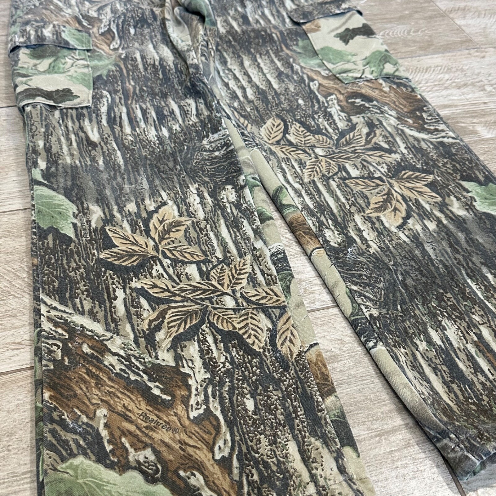 Vintage Liberty Camo Cargo Pants Mens 32-34 x 30.5 Realtree