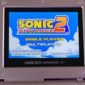 Sonic Game Boy Advance 1 2 3 Lot 3 Nintendo GBA THQ Games Authentic Saves Boom