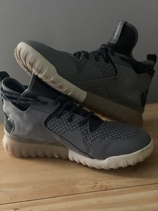 adidas tubular x knit grey