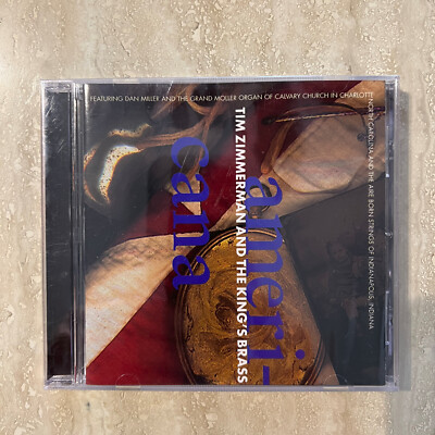 CD Tim Zimmerman And The King's Brass Americana 1998 IMG (NEW)