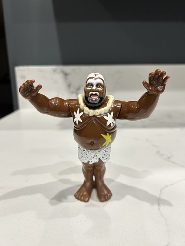 WWF WWE Hasbro Kamala Figure Mint...
