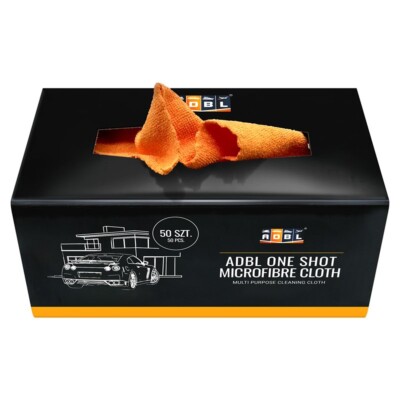 ADBL One Shot Microfibre Cloth Mehrzwecktücher 50 Stück in Spenderbox