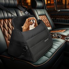 NWT Small Portable/Dog/Cat Car Seat/2 Storage Pockets, Under 25, Black