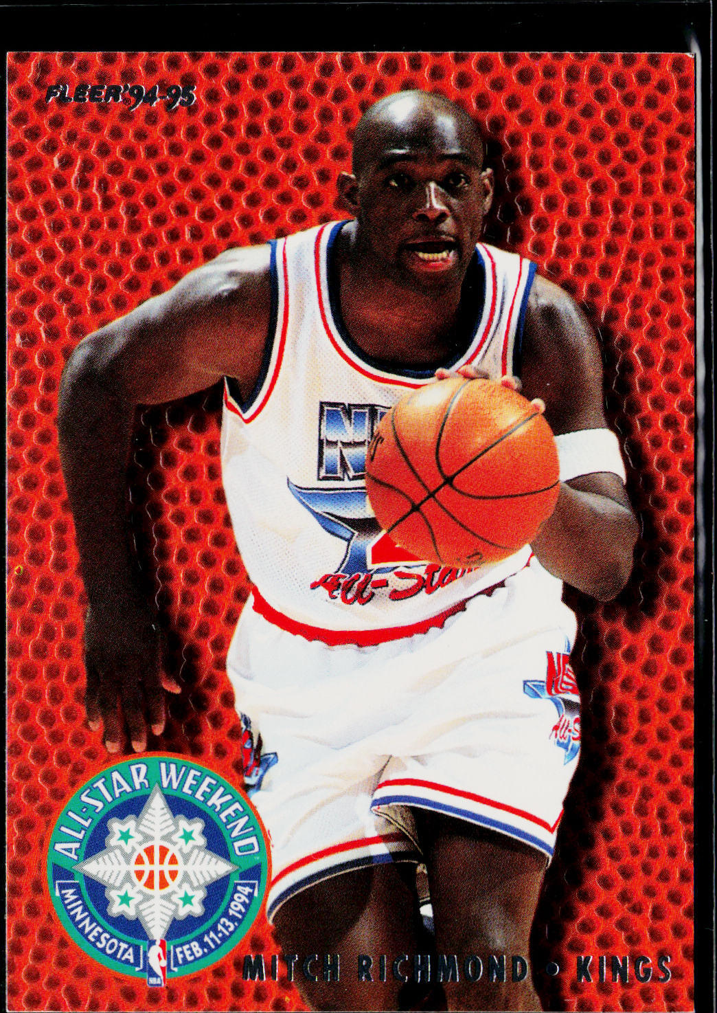 Mitch Richmond 1994-95 Fleer All-Stars #22 Sacramento Kings