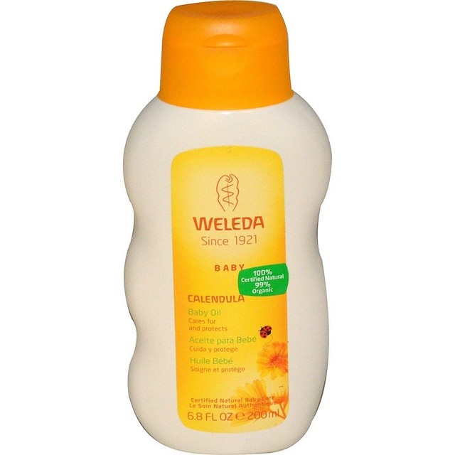 weleda baby bath oil