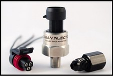 150psi Stainless Fuel Oil Pressure Sensor Sender Pigtail Connector 18 Npt 4an