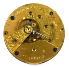 Vintage Elgin Grade 10 18s 11J Hunting Pocket Watch Movement lot.ef