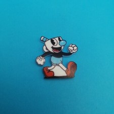 Cuphead - Mugman pin badge - Hit video game and streaming TV series