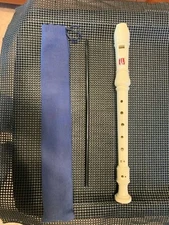 West Music 10 Hole Recorder With Cloth Case and Rod