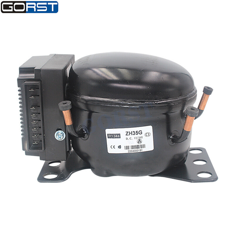 12V 24V DC Car Refrigeration Air Compressor Fridge Freezer Marine Solar QDZH35G