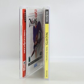 Sega Saturn NIGHTS INTO DREAMS SC saturn Collection Spine 2111 ss