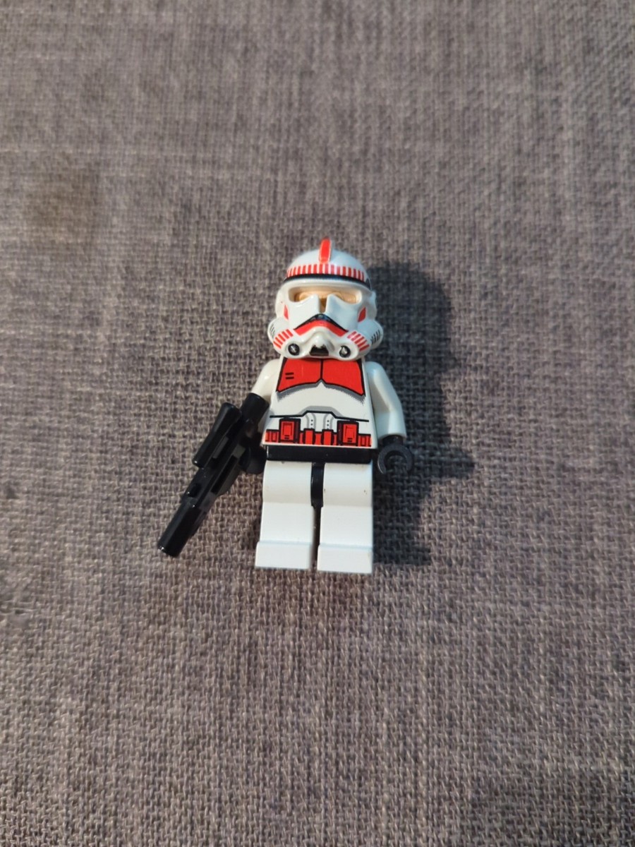 LEGO Star Wars Episode Red Clone Trooper Minifigure (7655) sw0091