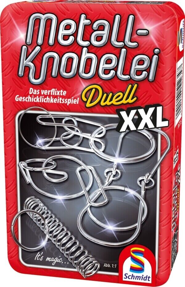 Thumbnail - Schmidt Spiele 51234 Metall Knobelei Xxl, Mitbringspiel In Der