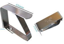 Tischklammer Edelstahl Tischtuchklammer Tischklammern Tischtuchhalter 783