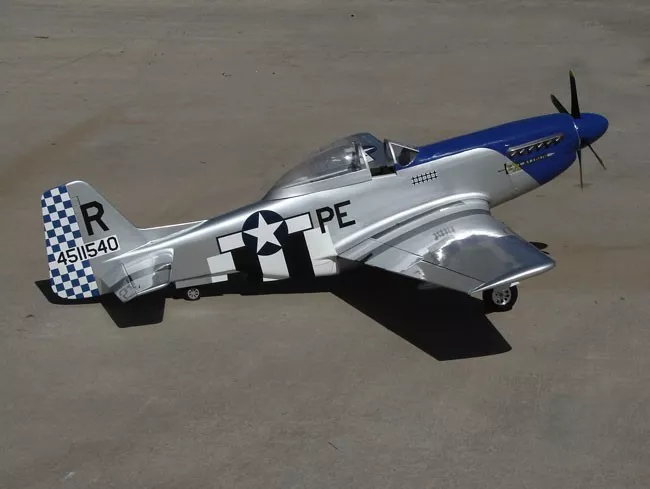 P-51 Mustang RC Plane Build and Fly 