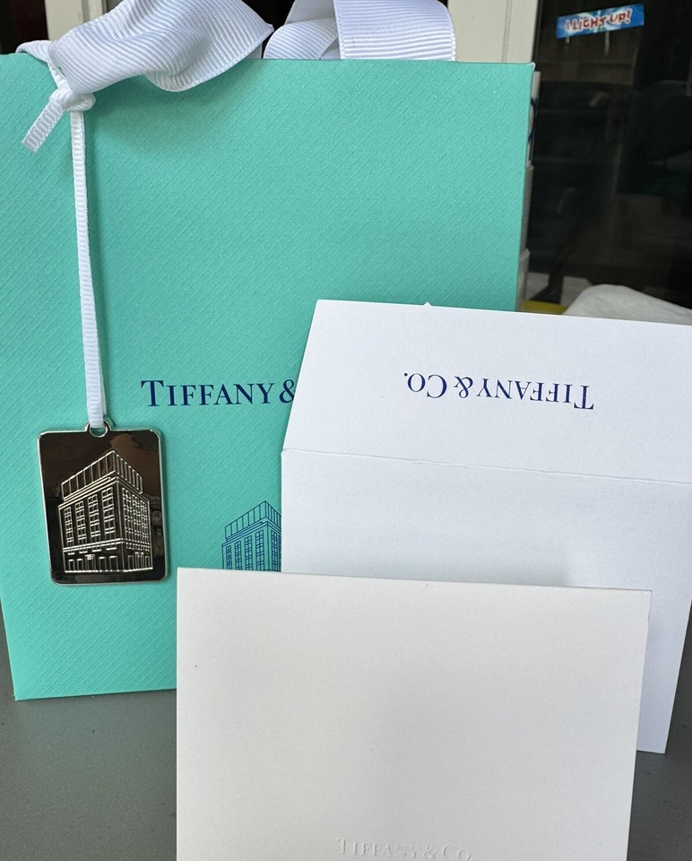 Tiffany & Co. Landmark 727 Ave, New York Sterling Silver Charm eBay