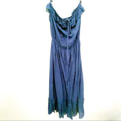 chinese dress ladies Yahir Strapless Maxi Dress | Navy | Womens main image 0