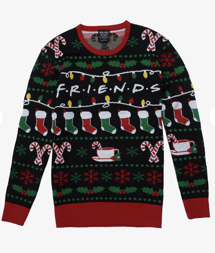 Friends Tv Show Ugly Christmas Sweater 