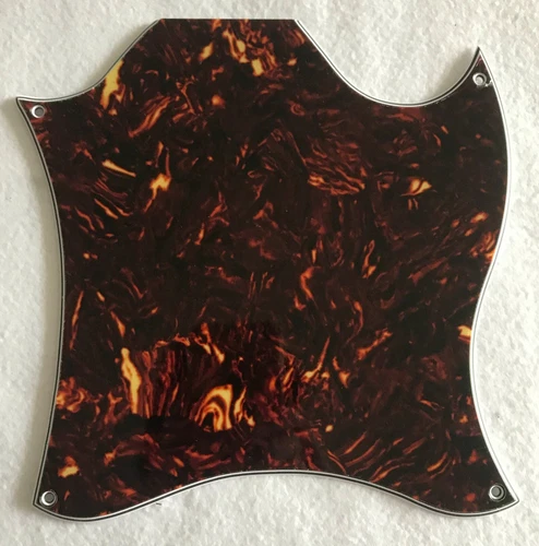 For US Gibson SG Standard Blank Style Guitar Pickguard,4 Ply Brown Tortoise