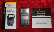 PROMASTER 5250DX Electronic Camera Flash for Digital and SLR Cameras with Box