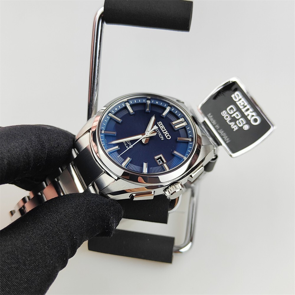 Seiko Astron Origin GPS Solar 3X titanium analog men's watch