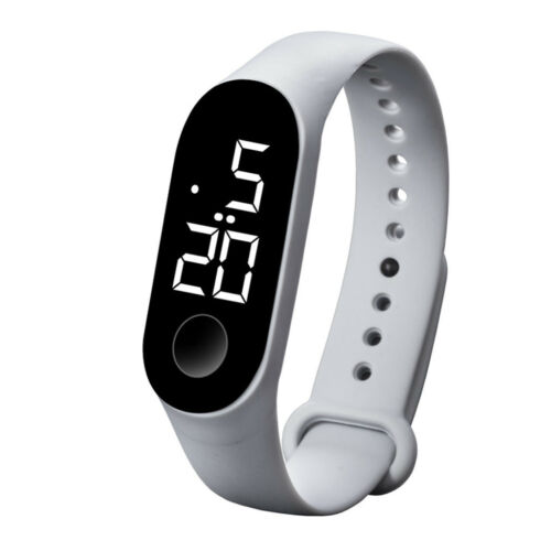 Relojes electrónicos LED deportivos con sensores luminosos moda hombres mujeres relojes para correr - Imagen 21 de 24