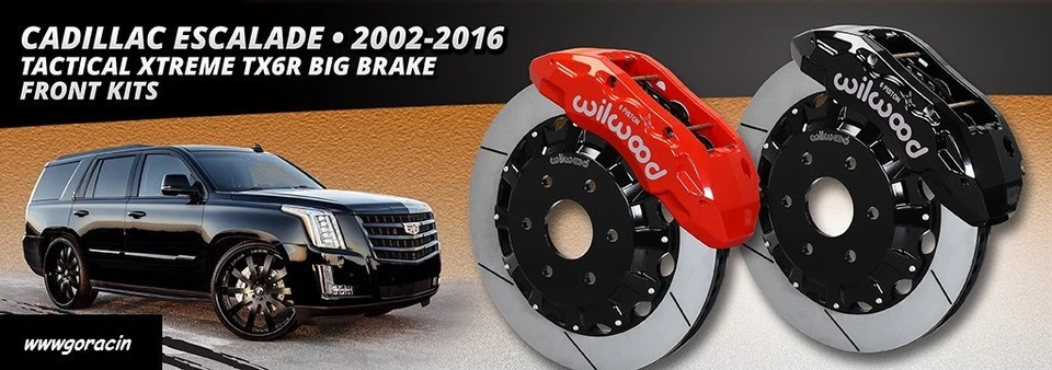 Kit de frenos de disco Wilwood Big, delantero, Escalade, Silverado, Chevy, camión, rotores de 16", rojo Foto 2 de 4