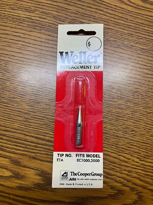 Weller Assorted Soldering Tips, ETA, ETD, ETH, ETR, ETT, ETDD,
