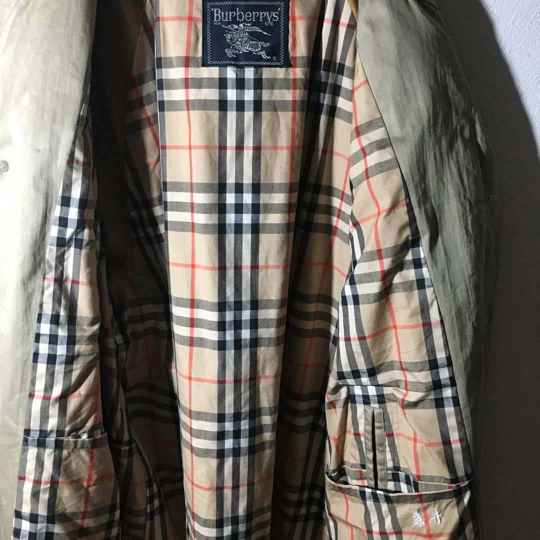 Japan Used Fashion Unique Old Clothes Popular Burberry Trench