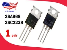 2SA968 & 2SC2238 (1 pair) Transistor