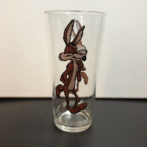 wile e coyote pepsi glass