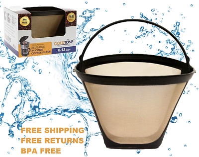 GoldTone Reusable #4 Cone Coffee Filter 