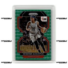 2022 Panini Prizm WNBA - W25 Seimone Augustus #156 Green Prizm SP
