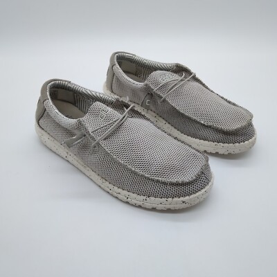Hey Dude Mens Wally Sox Loafer Gray Size 13 M $_12.JPG?set_id=880000500F main image 4
