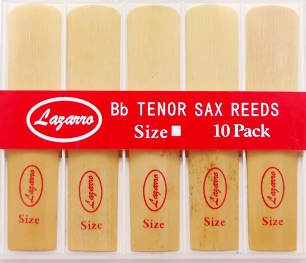 Lazarro® 20 Bb B-Flat Tenor Sax Saxophone Reeds ~Sizes:1.5, 2, 2