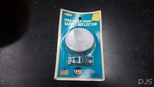 NOS KMART CAT EYE SCHWINN BICYCLE REFLECTOR WIDE ANGLE FRONT  - Afbeelding 1 van 1