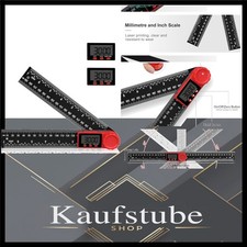 Digitaler Winkelmesser 2 in 1, LCD, 360°, Holzbearbeitung, Bau, Messung