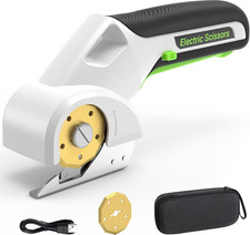 2026 NEW 4V Cordless Electric Cutting Tools, Cardboard Cutter with 2 Titanium Bl