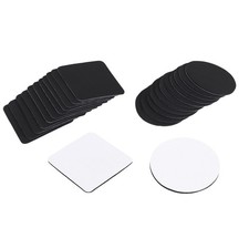 24Pcs of Sublimation Blank Coaster Blank Coaster Rubber Coaster for4700