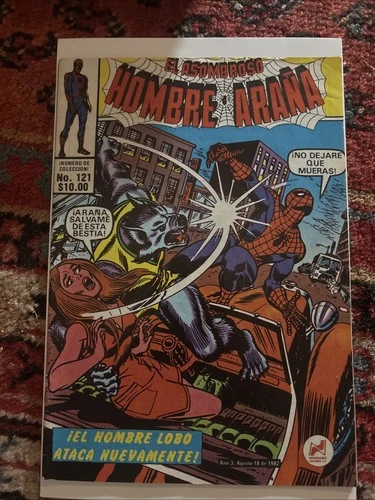 Amazing Spider-Man 121 Asombroso Hombre Arana #121) Foreign Novedades Mexico FN