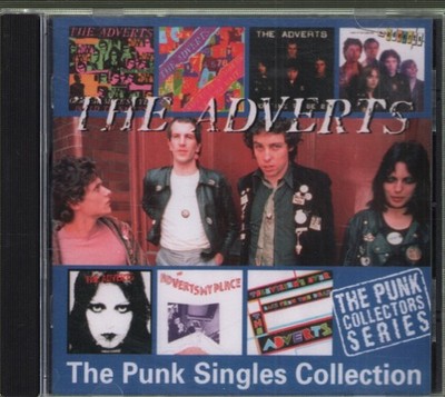 The Adverts Punk Singles Collection CD UK Anagram 1997 CDPUNK95