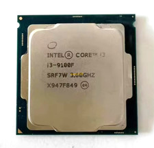 9Th Gen Intel Core i3-9100F LGA1151 CPU Processor Quad Core 3.6GHz SRF7W