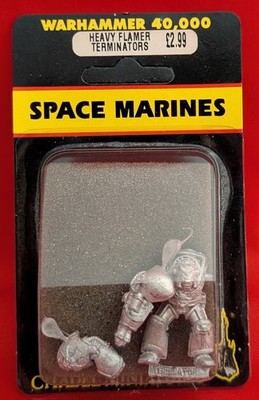 Warhammer 40K - GW, Citadel - Space Marines Heavy Flamer Terminators (MiB)